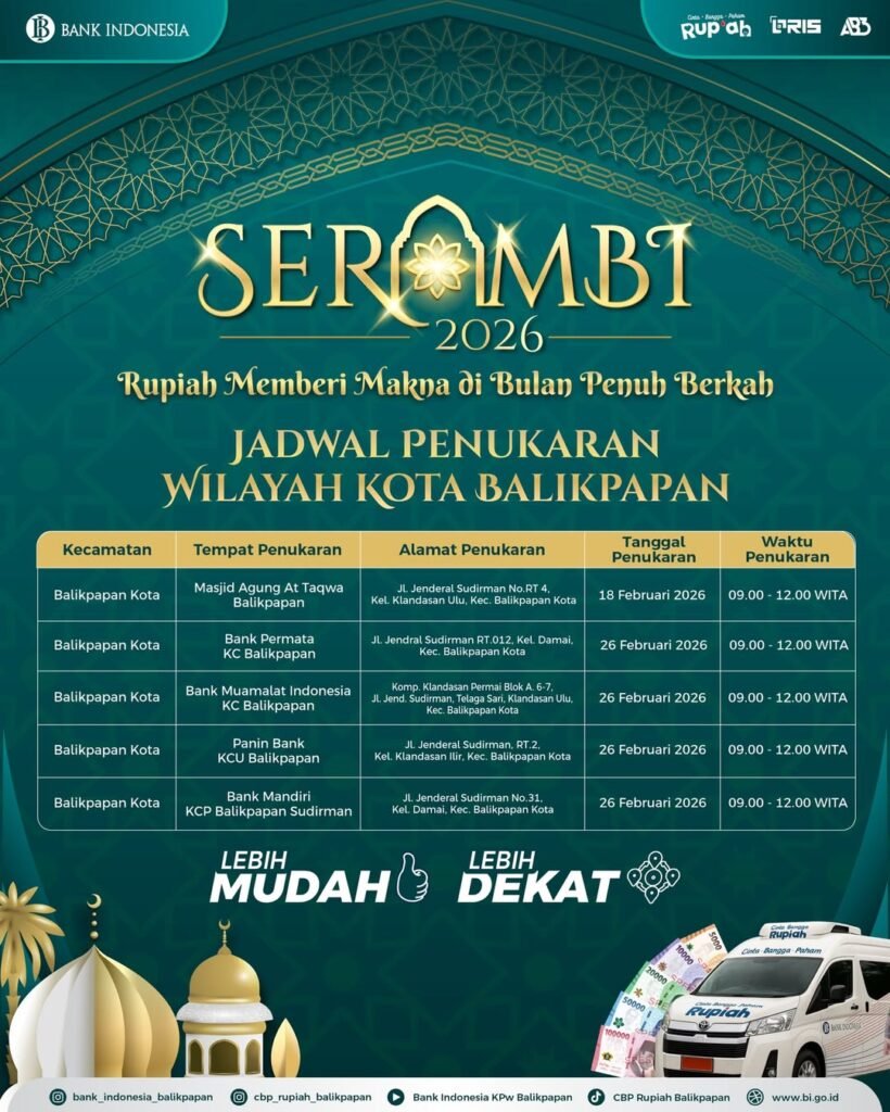 Jadwal Layanan Penukaran Uang Wilayah Kerja Bank Indonesia Balikpapan PROKALTIM 2 SnapInsta.to 631769188 18559545058038773 8435778642856020534 n Jadwal Layanan Penukaran Uang Wilayah Kerja Bank Indonesia Balikpapan PROKALTIM