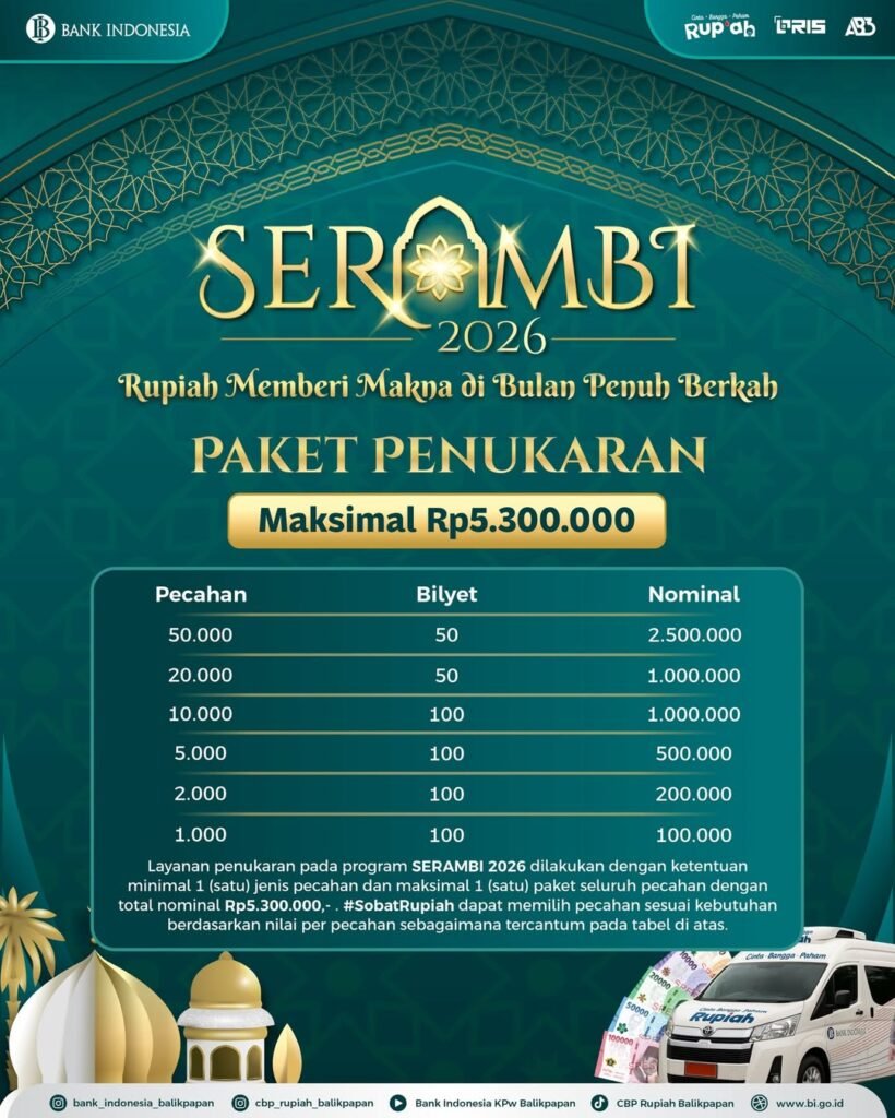 Jadwal Layanan Penukaran Uang Wilayah Kerja Bank Indonesia Balikpapan PROKALTIM 5 SnapInsta.to 637749090 18559545019038773 9062712137054180469 n 1 Jadwal Layanan Penukaran Uang Wilayah Kerja Bank Indonesia Balikpapan PROKALTIM