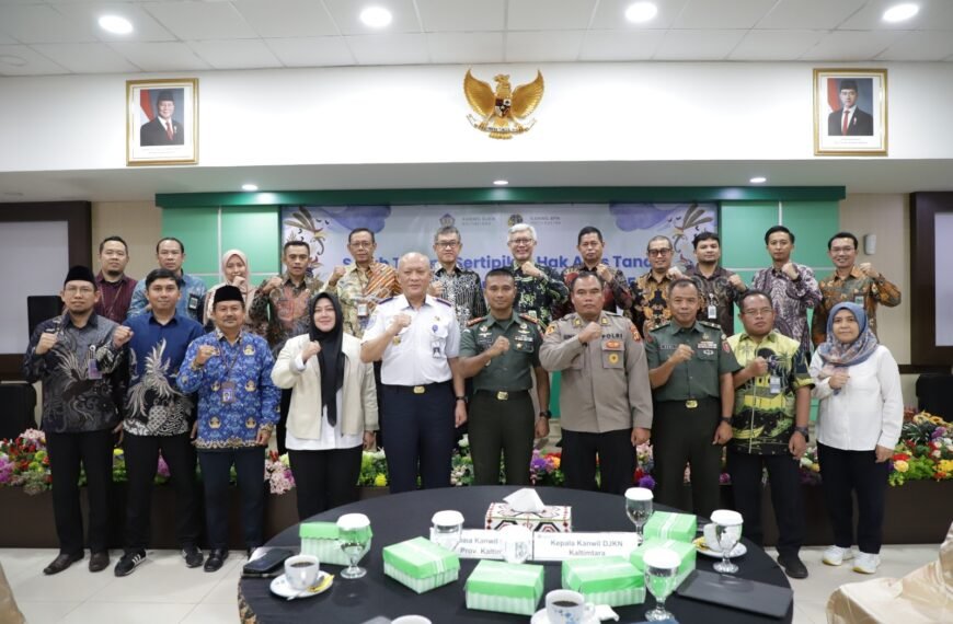 Kanwil BPN Provinsi Kaltim Hadiri Serah&hellip;