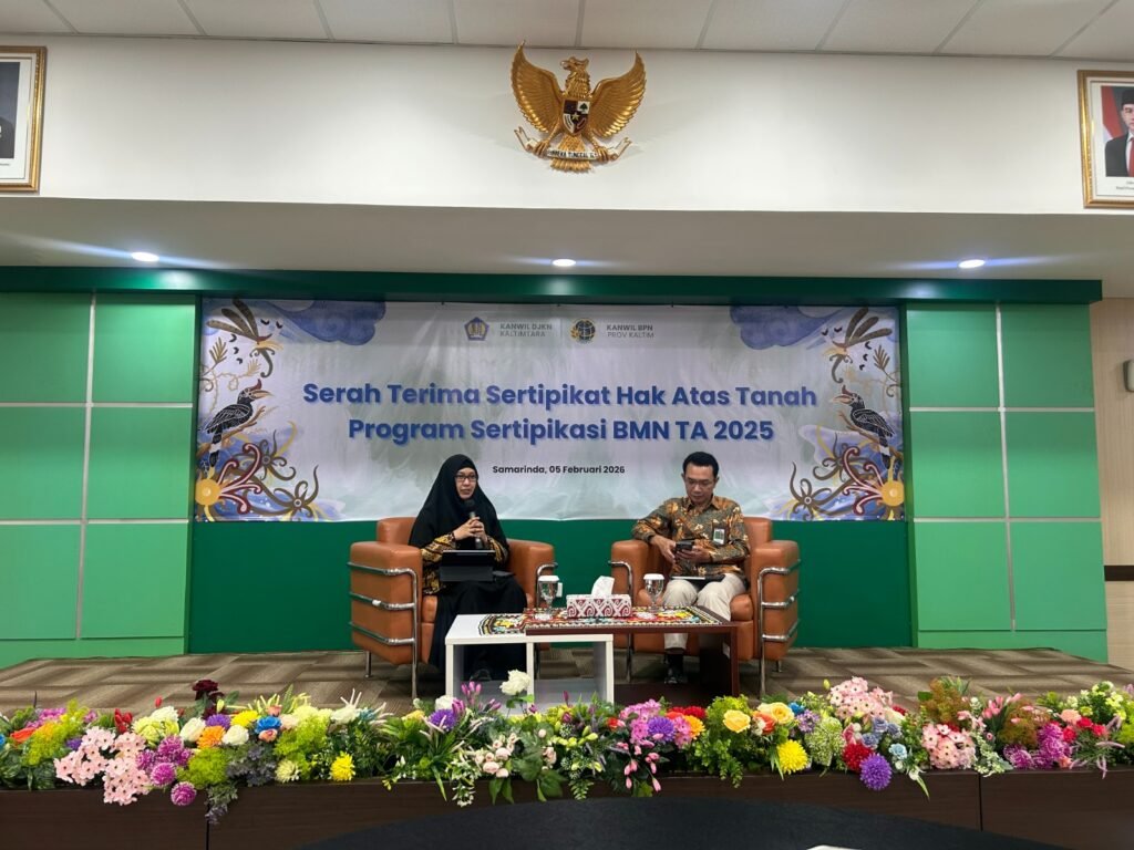WhatsApp Image 2026 02 05 at 17.51.16 Perkuat Pengamanan Aset Negara, Kanwil BPN Provinsi Kaltim Sampaikan Materi Sertipikasi Barang Milik Negara PROKALTIM