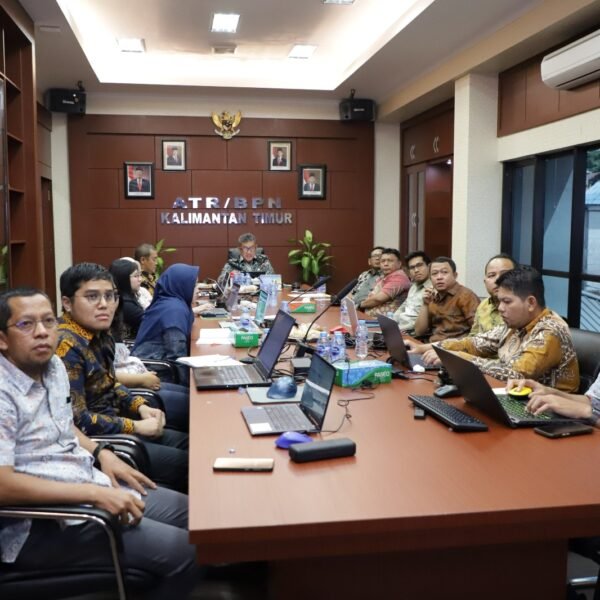 Kanwil BPN Provinsi Kaltim Hadiri Rapat Evaluasi Kinerja&hellip;