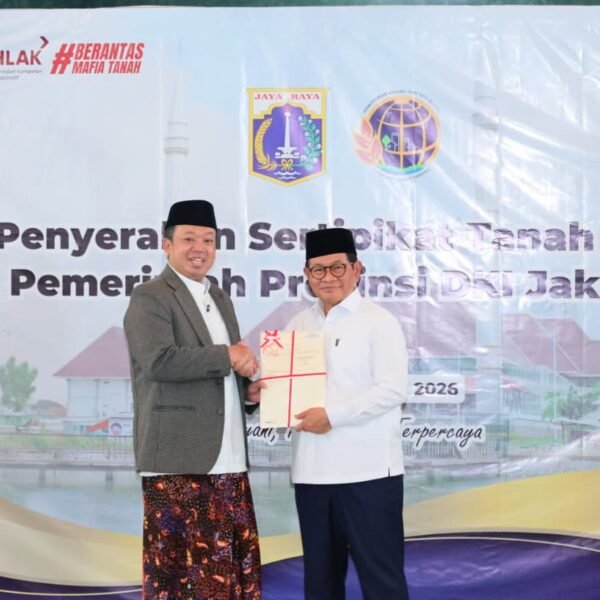 Serahkan 3.922 Sertipikat Aset Pemprov DKI Jakarta, Menteri&hellip;