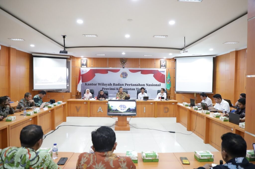WhatsApp Image 2026 02 23 at 09.37.59 Kepala Kantor Pertanahan Kabupaten Paser Hadiri Rakor Sinkronisasi Data Bersama BPKH Wilayah IV Samarinda PROKALTIM