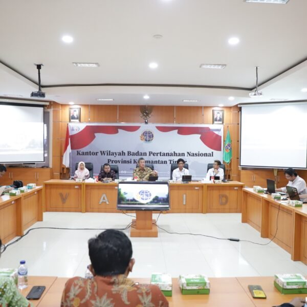 Kepala Kantor Pertanahan Kabupaten Paser Hadiri Rakor Sinkronisasi&hellip;