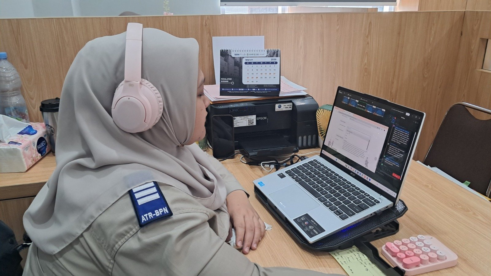 WhatsApp Image 2026 02 24 at 23.31.15 Kanwil BPN Provinsi Kaltim Ikuti Asistensi Pengisian SPT Tahunan Tahun 2025 melalui Sistem Coretax Direktorat Jenderal Pajak PROKALTIM