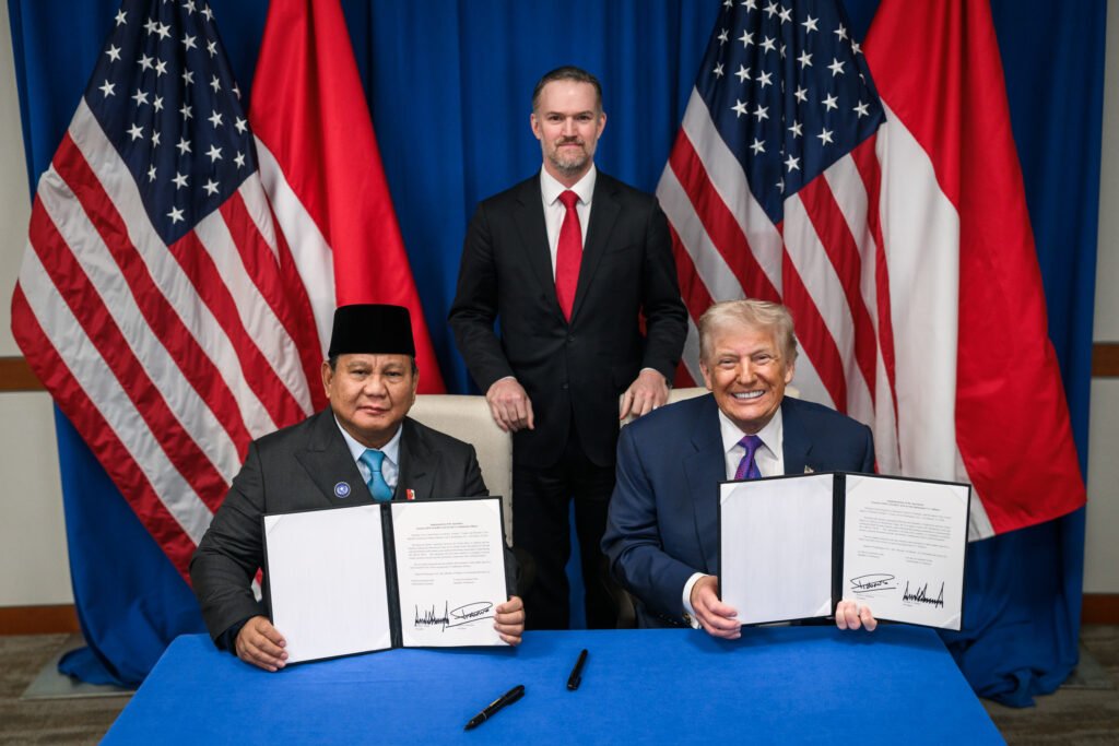 perjanjian dagang Amerika Indonesia Perdagangan Makin Terbuka, Trump Resmi Umumkan Perjanjian Timbal Balik dengan Indonesia PROKALTIM