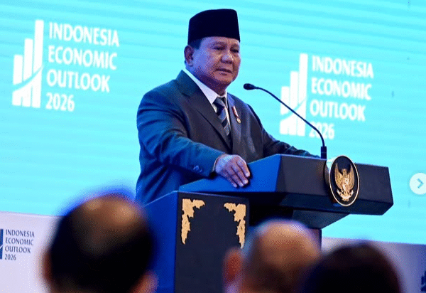 Description: Presiden Prabowo Subianto menegaskan efisiensi anggaran Rp300 triliun dan menaikkan target ROA aset negara menjadi di atas 8 persen.