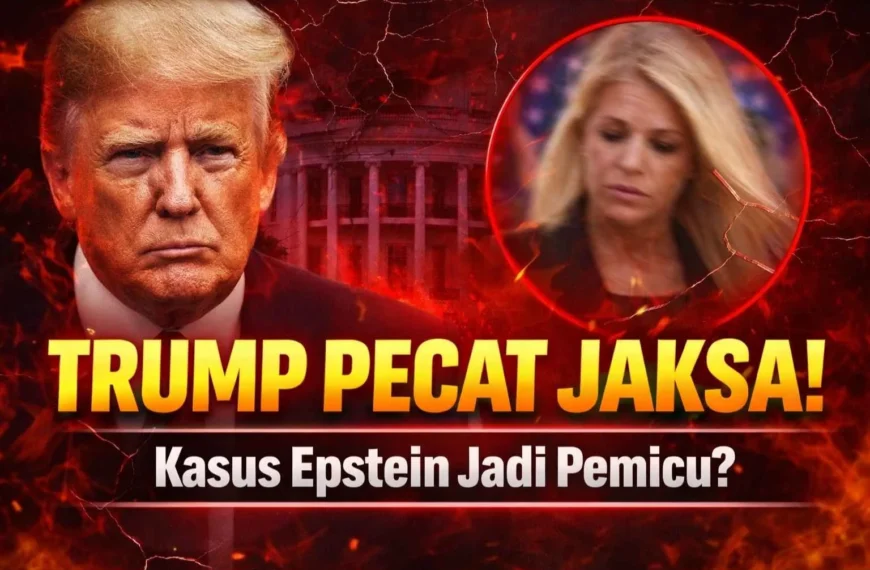 TRUMP Copot Jaksa Agung di Tengah Tekanan Epstein, Arah Hukum AS Disorot Publik