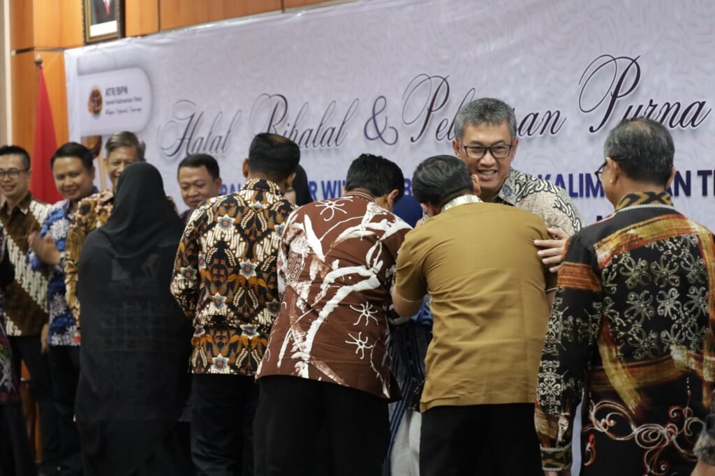 WhatsApp Image 2026 04 01 at 21.11.03 Momentum Silaturahmi dan Penghormatan, Kanwil BPN Provinsi Kaltim Gelar Halalbihalal dan Pelepasan Purna Tugas PROKALTIM