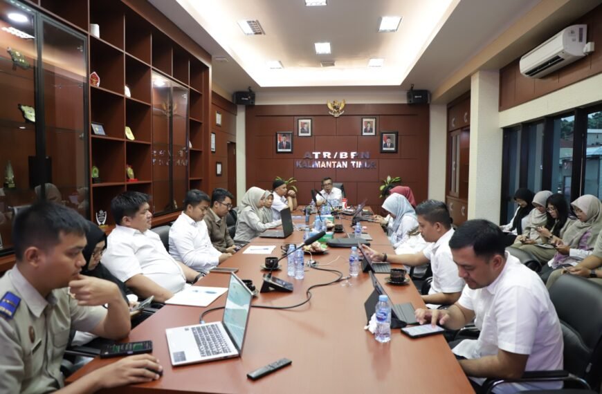 Hadiri Evaluasi BPN Kaltim, Kantor Pertanahan&hellip;