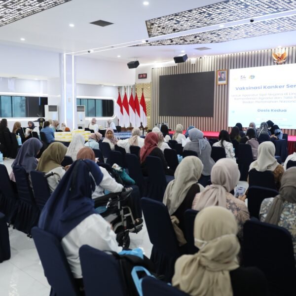 Vaksinasi Kanker Serviks Jajaran Kementerian ATR/BPN, Lindungi Wanita&hellip;