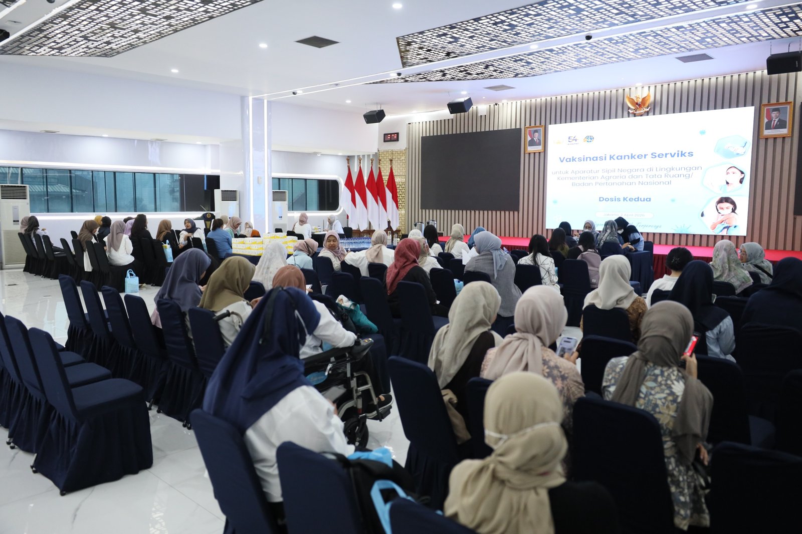 WhatsApp Image 2026 04 03 at 09.52.57 Vaksinasi Kanker Serviks Jajaran Kementerian ATR/BPN, Lindungi Wanita dari Kanker Mematikan PROKALTIM