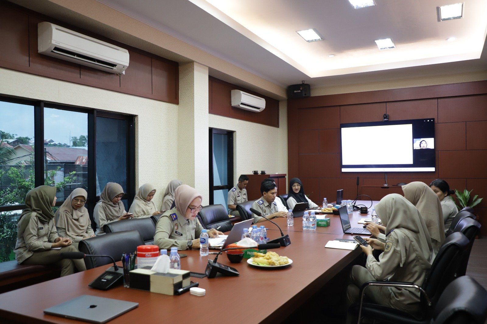 WhatsApp Image 2026 04 14 at 22.17.22 Kanwil BPN Provinsi Kaltim Hadiri Diskusi Pembahasan Penyesuaian Indikator Kinerja Individu Kementerian ATR/BPN Secara Daring PROKALTIM