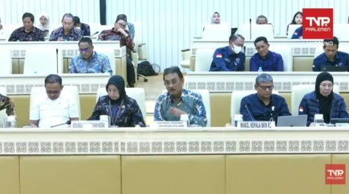 WhatsApp Image 2026 04 14 at 22.17.55 Plt. Kakanwil BPN Provinsi Kaltim Ikuti Rapat Dengar Pendapat Komisi II DPR RI Alihstatus STPN Secara Daring PROKALTIM