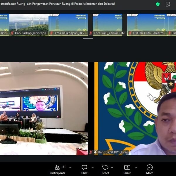Kanwil BPN Provinsi Kaltim Ikuti Bimbingan Teknis Pengendalian&hellip;