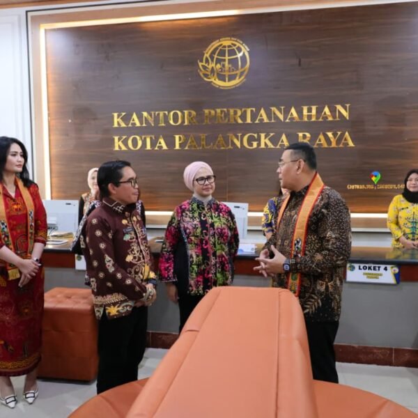 Wamen Ossy Tinjau Kantah Kota Palangkaraya: Ingin Layanan&hellip;