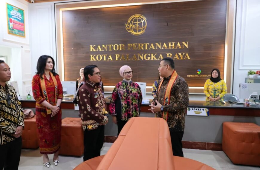 Wamen Ossy Tinjau Kantah Kota Palangkaraya: Ingin Layanan&hellip;