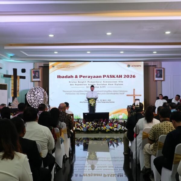 Hadiri Perayaan Paskah Kementerian ATR/BPN, Menteri Nusron: Paskah&hellip;