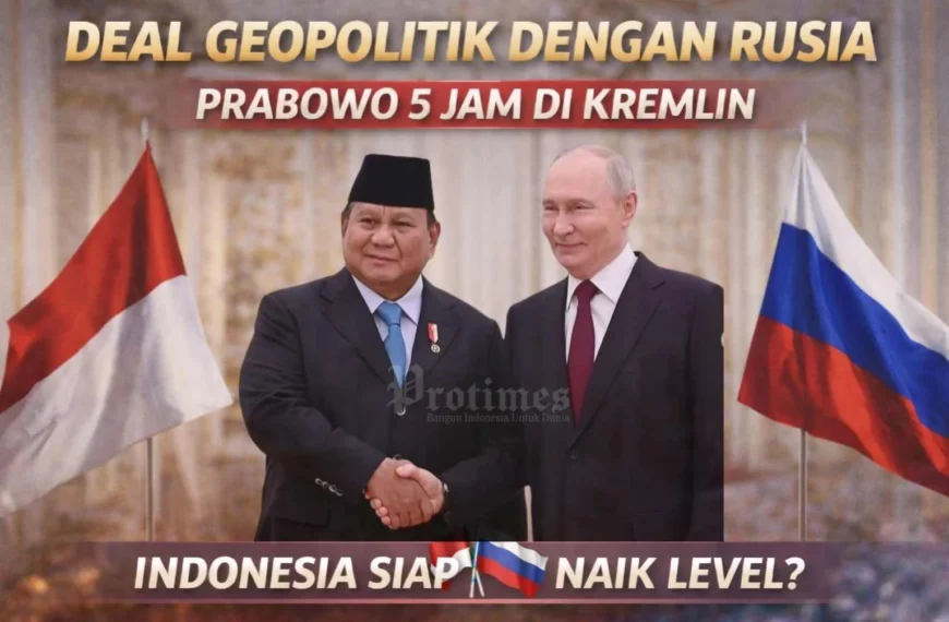 Prabowo 5 Jam di Kremlin, Deal Senyap dengan Rusia Mulai Terbaca