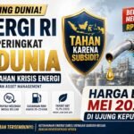 Energi RI Ranking 2 Dunia, Tapi BBM Mei 2026 Di Ujung Keputusan?
