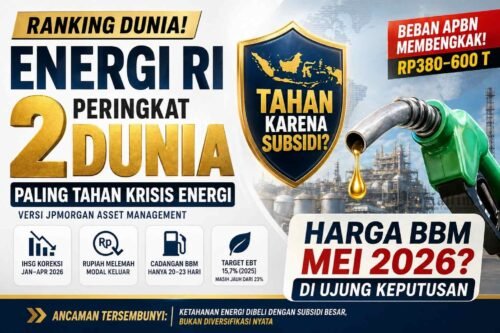 energi RI peringkat 2 1 Energi RI Ranking 2 Dunia, Tapi BBM Mei 2026 Di Ujung Keputusan? PROKALTIM