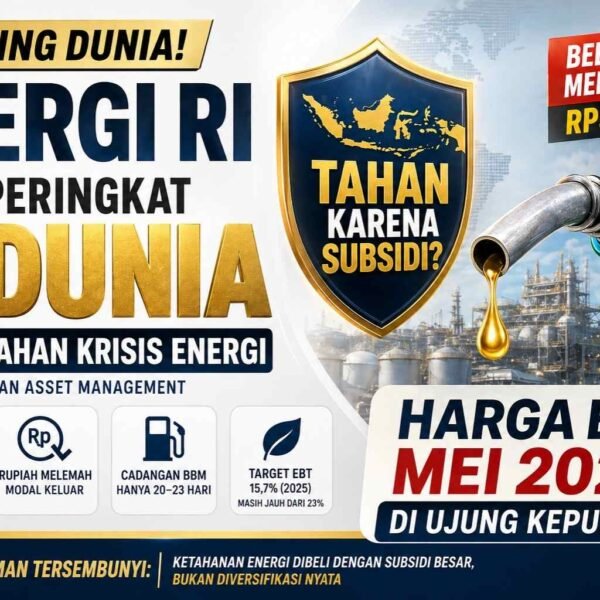 Energi RI Ranking 2 Dunia, Tapi BBM Mei&hellip;