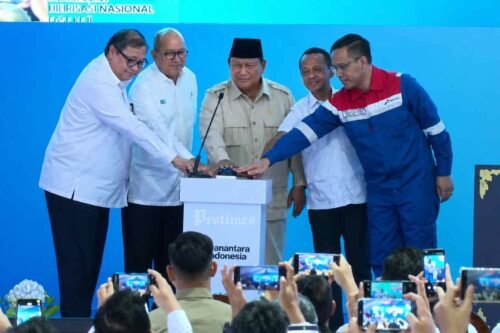groundbreaking prabowo Prabowo Groundbreaking 13 Proyek Rp116 Triliun, Disiapkan Tekan Ketergantungan Impor PROKALTIM