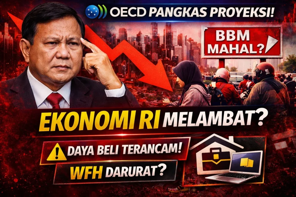 oecd turunkan sinyal ekonomi OECD Turunkan Proyeksi, Sinyal Perlambatan Ekonomi RI Mulai Terasa? PROKALTIM