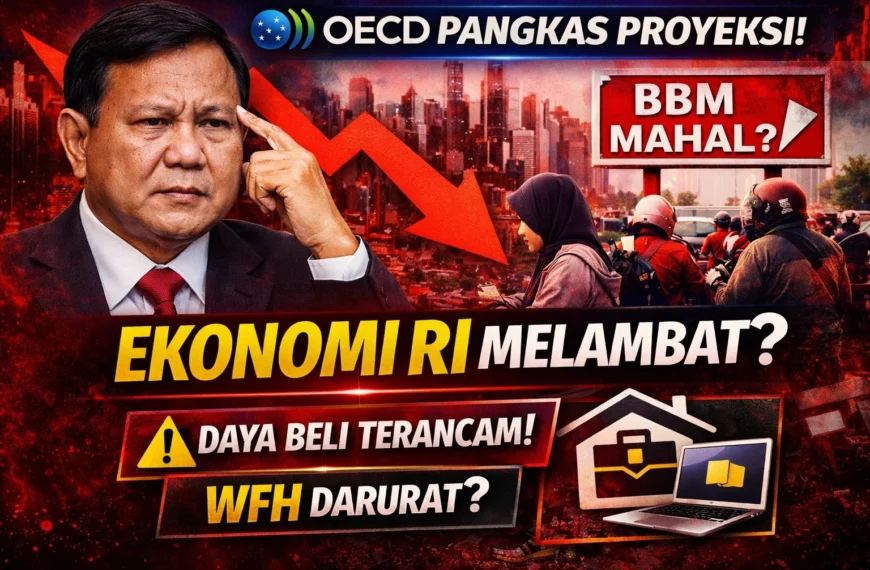 OECD Turunkan Proyeksi, Sinyal Perlambatan Ekonomi RI Mulai Terasa?