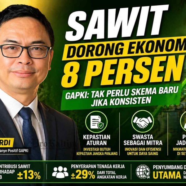 Sawit Dorong Target 8 Persen, GAPKI: Tak Perlu&hellip;