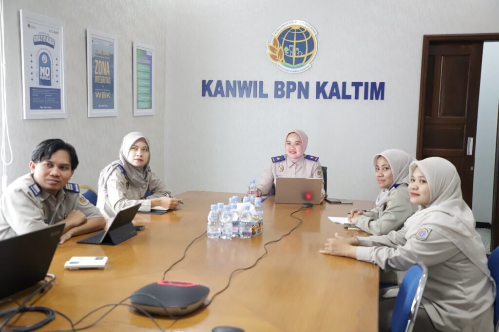 WhatsApp Image 2026 05 05 at 12.08.24 Kanwil BPN Provinsi Kaltim Ikuti Rapat Koordinasi Pelaksanaan Uji Kompetensi Jabatan Fungsional Penata Kadastral dan Asisten Penata Kadastral Tahun 2026 PROKALTIM