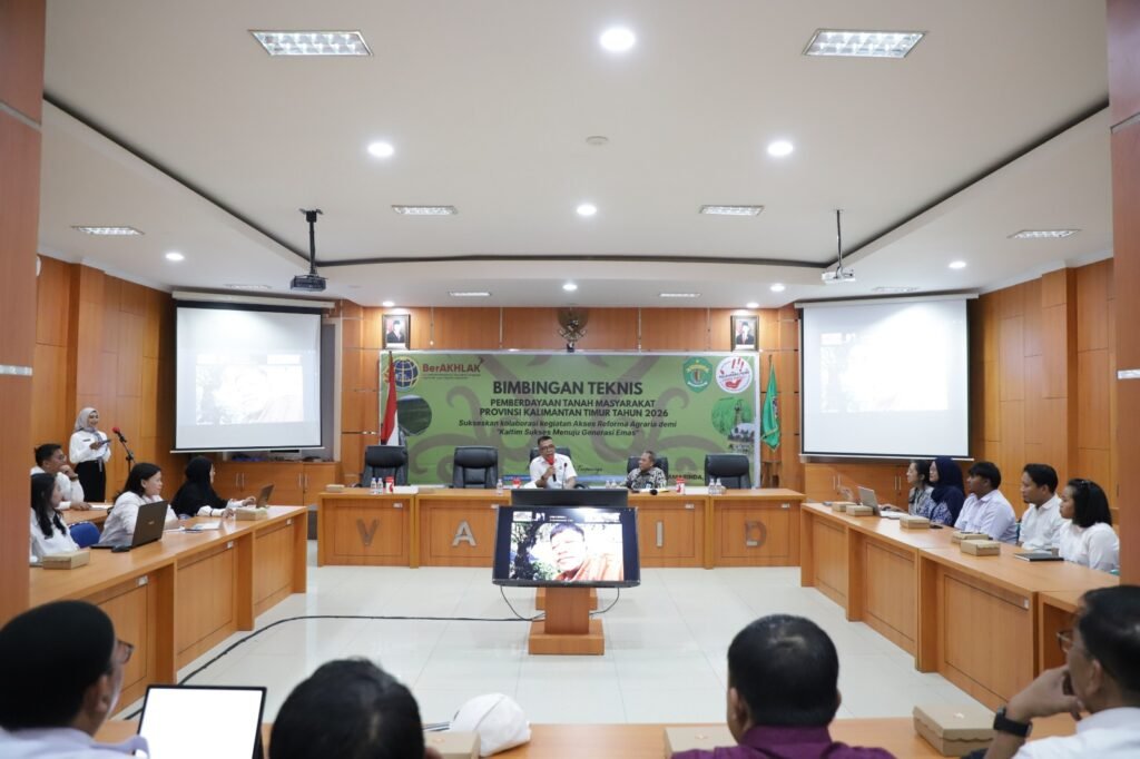 WhatsApp Image 2026 05 07 at 08.56.02 Perkuat Implementasi Reforma Agraria, Kanwil BPN Provinsi Kaltim gelar Bimtek Penataan Akses Tahun 2026 PROKALTIM