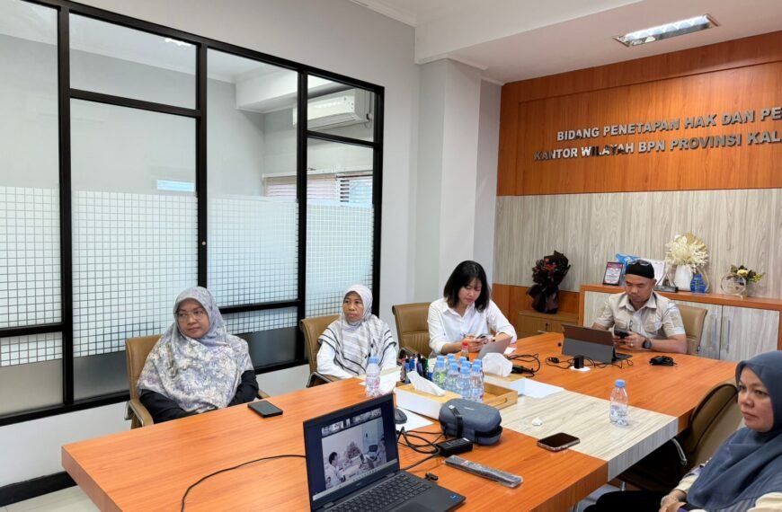 Kanwil BPN Provinsi Kaltim Ikuti Rapat&hellip;