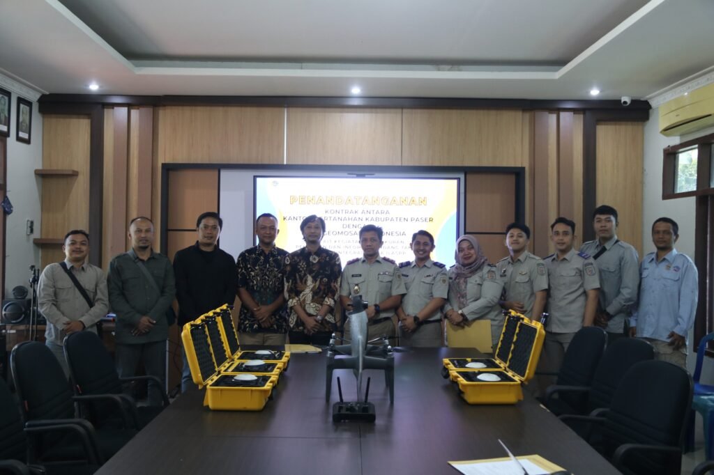 WhatsApp Image 2026 05 11 at 09.27.18 Kantah Paser Resmi Jalin Kerja Sama Pengukuran dan Pemetaan Tanah dengan PT Geomosaic Indonesia PROKALTIM