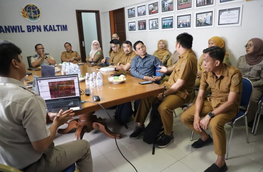 Kanwil BPN Provinsi Kaltim Gelar Rakor&hellip;