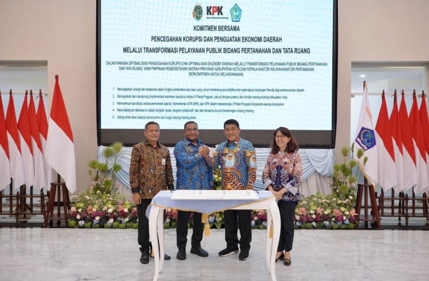 Kementerian ATR/BPN dan KPK Jadikan Sulut&hellip;