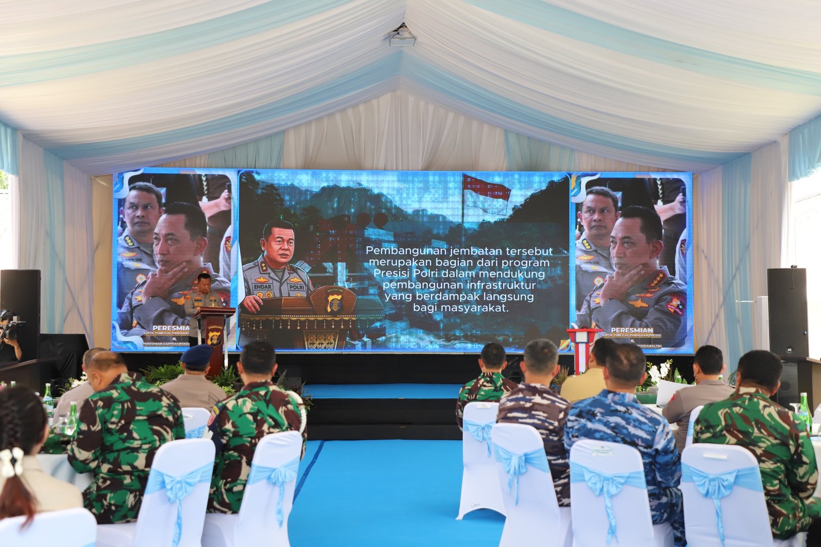 WhatsApp Image 2026 05 18 at 22.06.39 Plt. Kakanwil BPN Provinsi Kaltim Hadiri Peresmian Sarpras Polda Kaltim oleh Kapolri PROKALTIM