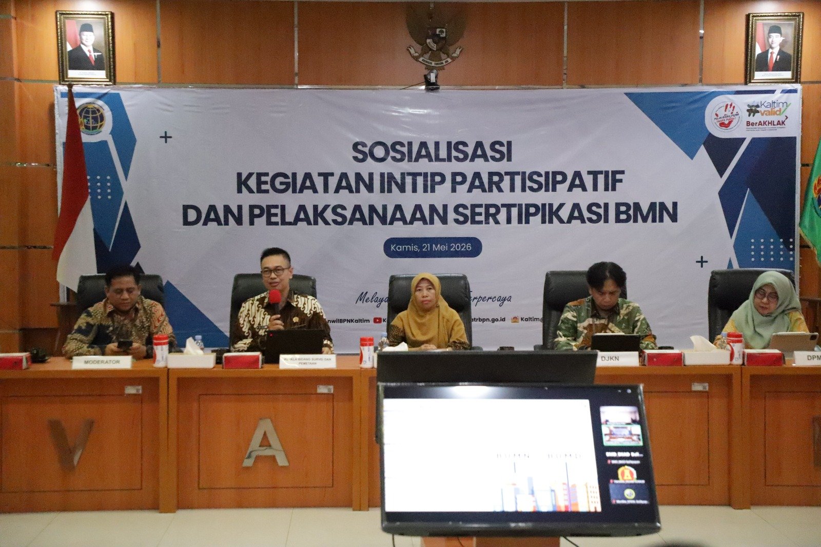 WhatsApp Image 2026 05 22 at 05.26.45 Percepatan Legalitas Aset Pemerintah, Kanwil BPN Provinsi Kaltim Gelar Sosialisasi Kegiatan Inventarisasi Tanah Instansi Pemerintah dan Barang Milik Negara PROKALTIM