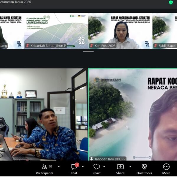 Kanwil BPN Provinsi Kaltim Gelar Rapat Koordinasi Awal&hellip;