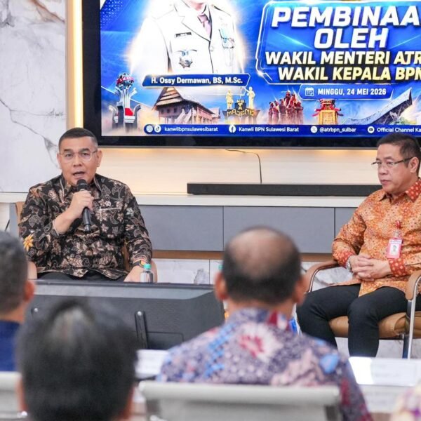 Sambangi Sulbar, Wamen Ossy Imbau GTRA Jadi Kunci&hellip;