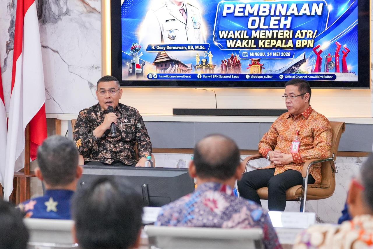 WhatsApp Image 2026 05 25 at 21.25.37 Sambangi Sulbar, Wamen Ossy Imbau GTRA Jadi Kunci Penyelesaian Konflik Pertanahan di Daerah PROKALTIM