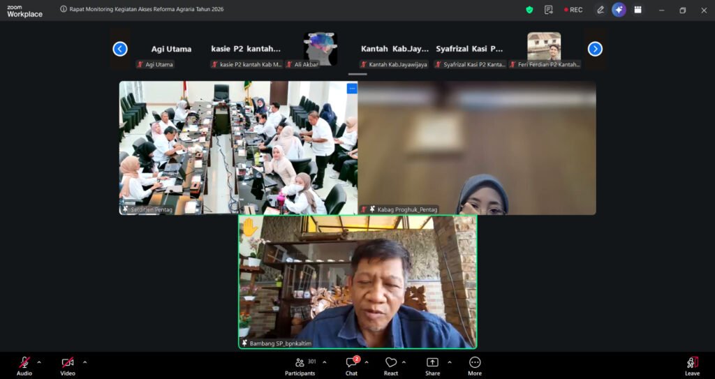 WhatsApp Image 2026 05 26 at 20.06.32 Perkuat Pelaksanaan Program, Kanwil BPN Provinsi Kaltim Monitoring Kegiatan Akses Reforma Agraria 2026 PROKALTIM