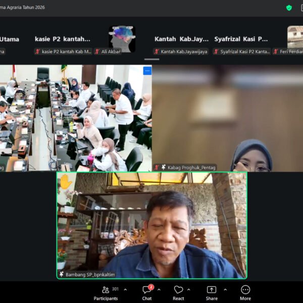 Perkuat Pelaksanaan Program, Kanwil BPN Provinsi Kaltim Monitoring&hellip;