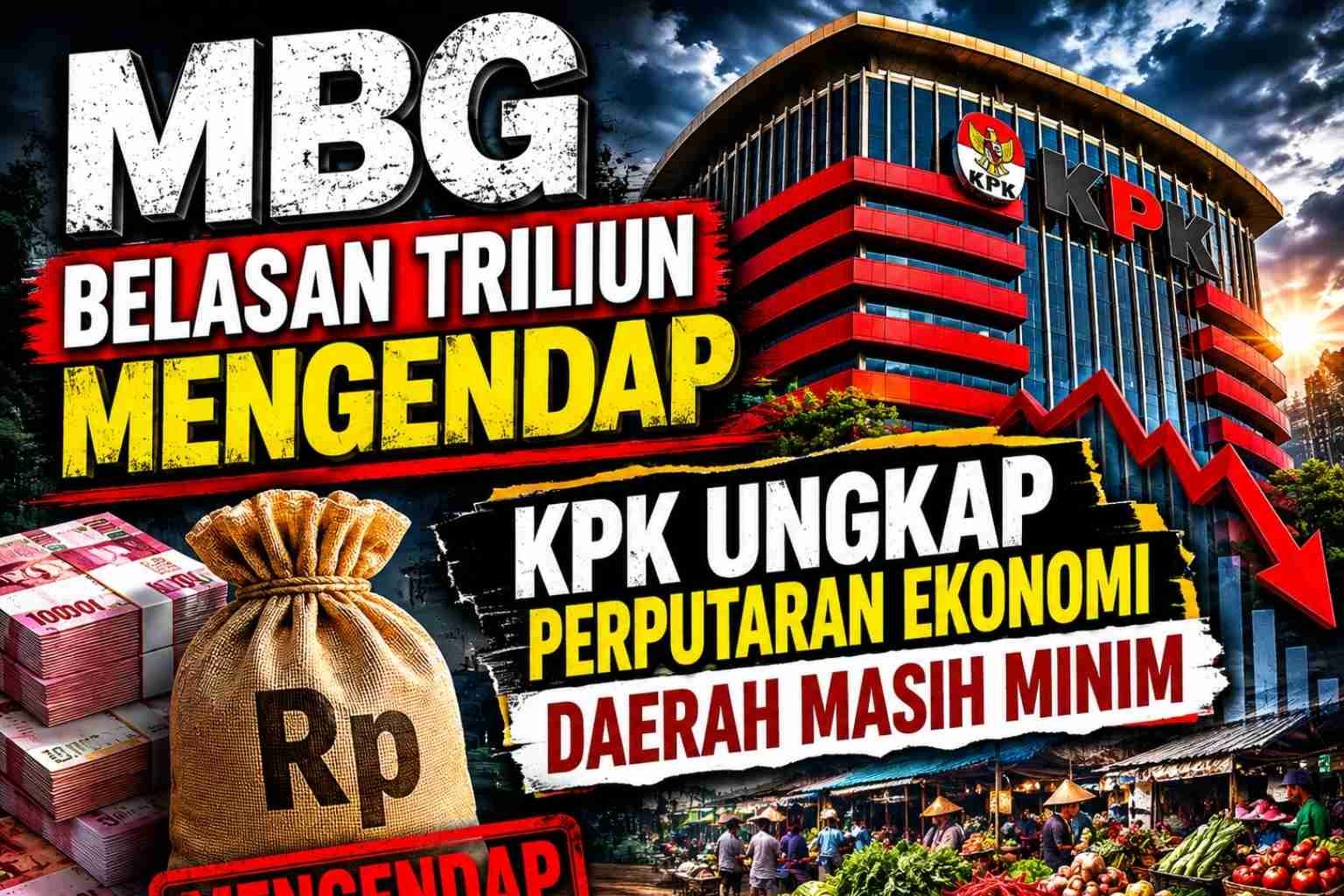 Belasan Triliun Mengendap, KPK Ungkap Perputaran Ekonomi Daerah Masih Minim PROKALTIM 1 kpk sorot mbg