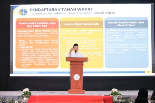 Bicara dalam International Conference on Pesantren 2026, Menteri Nusron Ajak Masyarakat Sertipikatkan Tanah Wakaf untuk Lindungi Aset Umat PROKALTIM 4 WhatsApp Image 2026 06 06 at 15.53.47 Bicara dalam International Conference on Pesantren 2026, Menteri Nusron Ajak Masyarakat Sertipikatkan Tanah Wakaf untuk Lindungi Aset Umat PROKALTIM