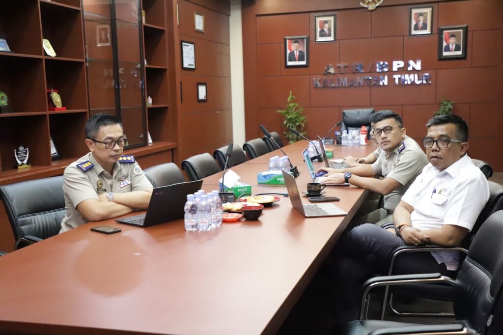 WhatsApp Image 2026 06 09 at 17.41.21 Kanwil BPN Provinsi Kalimantan Timur Gelar Koordinasi Percepatan Pembangunan Pangkalan Baru TNI AD PROKALTIM