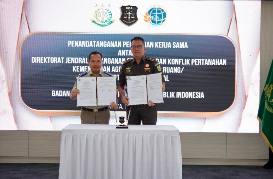 Kementerian ATR/BPN dan Kejaksaan Agung Perkuat&hellip;