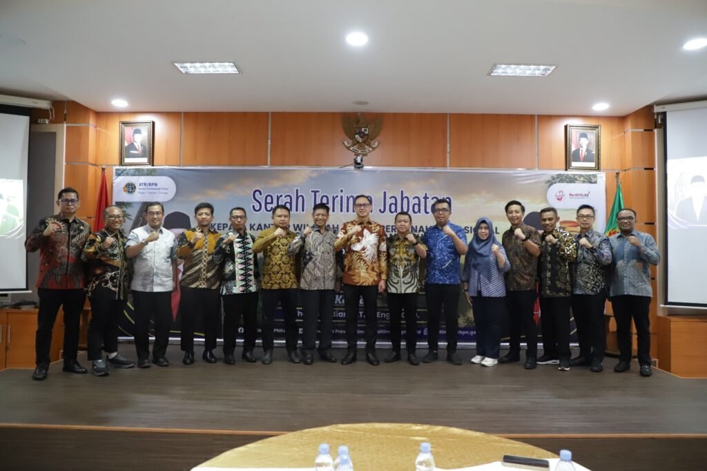 WhatsApp Image 2026 06 11 at 14.57.04 Kanwil BPN Provinsi Kalimantan Timur Gelar Serah Terima Jabatan Kepala Kantor Wilayah PROKALTIM