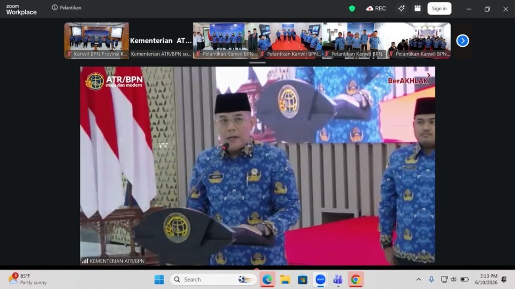 WhatsApp Image 2026 06 12 at 12.54.44 Pengambilan Sumpah PNS dan Pelantikan Pejabat Fungsional ATR/BPN, Perkuat Profesionalisme dan Integritas ASN PROKALTIM
