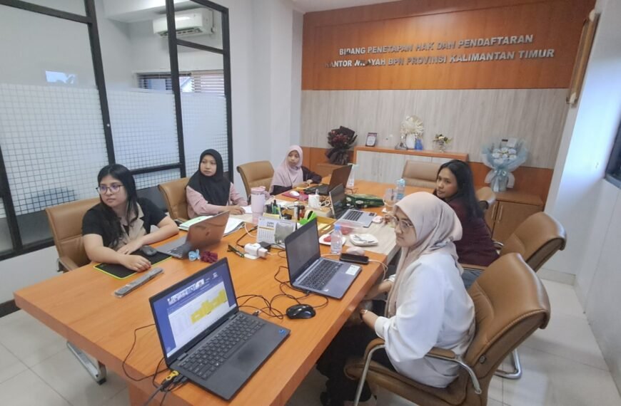 Kanwil BPN Provinsi Kaltim Ikuti Rapat&hellip;